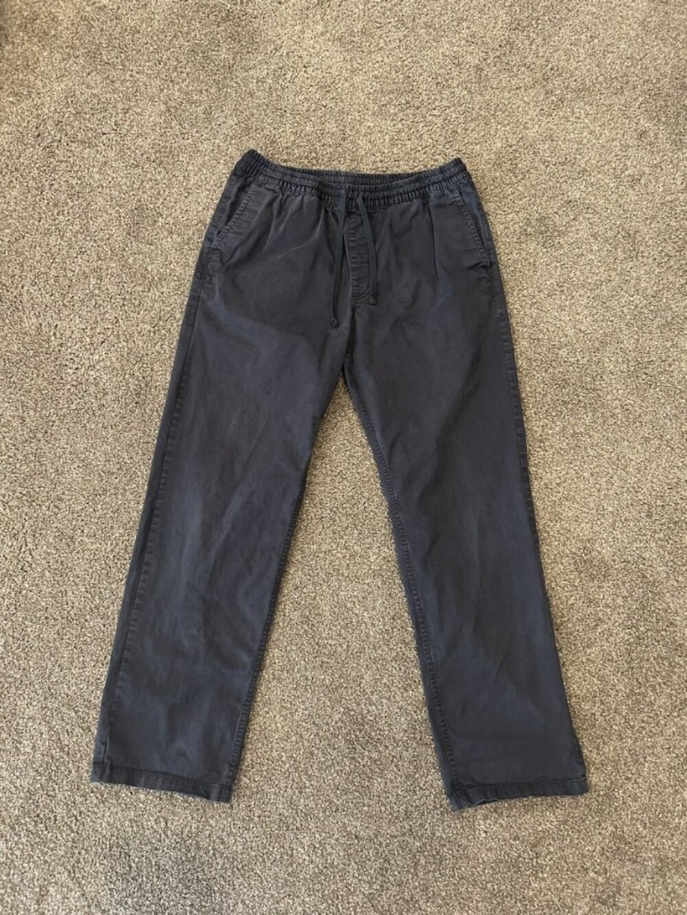 Vans Range Elastic Jogger Pants Men's Large Navy Blue
